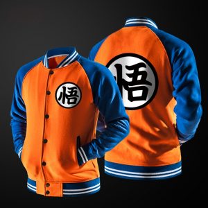 Anime Cosplay Baseball Jacket Coat College Casual Sweatshirt - Anime Jacket