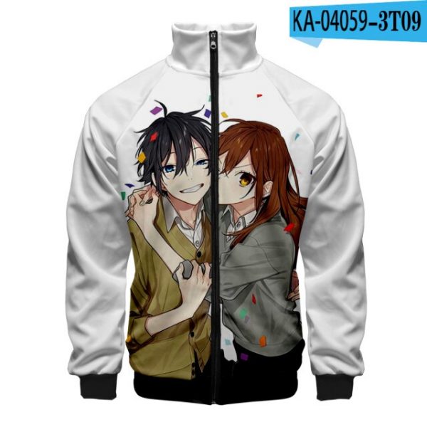 Anime Horimiya 3D Stand Collar Zip Jacket Men Women Long Sleeve Sweatshirt Spring and Autumn Harajuku 2.jpg 640x640 2 - Anime Jacket