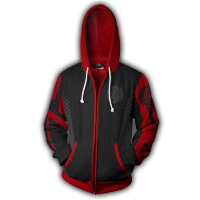 RWBY Jackets - Ruby Rose Cosplay Fleece Hoodie | Anime Jacket