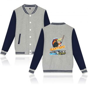 Beyblade Burst Evolution Baseball Unisex Long Sleeve Jacket 2021 Hip Hop Casual Streetwear Harajuku Clothes xxs 1 - Anime Jacket