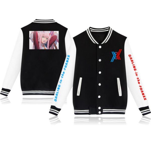 DARLING FRANXX New Baseball Uniform Boys Girls Coat Retro Print Streetwear Casual Jacket Tracksuit Top Japanese 2.jpg 640x640 2 - Anime Jacket