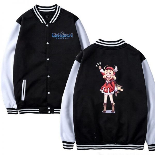 Hot Game Baseball Jacket Genshin Impact Women Girls Cosplay Jackets Sweatshirt Men Women Autumn Winter Genshin 1 - Anime Jacket