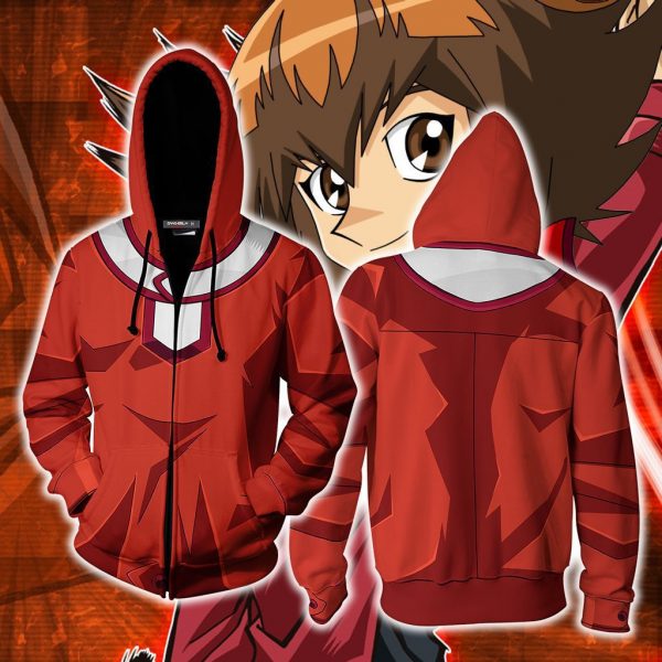 Unisex Aikooki Yu Gi Oh Muto Yugi Orange Halloween Costume Cosplay Sweatshirt Hoodie Casual Tracksuit Jacket - Anime Jacket