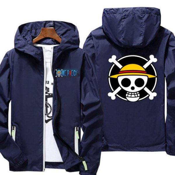 One Piece Men s anime Jackets Windbreaker Jacket Reflective zipper thin hoodie jacket waterproof Outdoors 2.jpg 640x640 2 - Anime Jacket