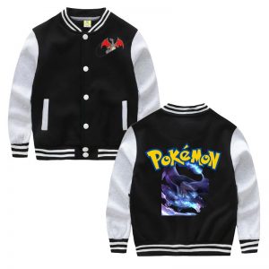 Pokemon Pikachu Charizard Children s Clothing All match Student All match Baseball Uniform Cotton Fleece Coat 1000x1000 2 - Anime Jacket